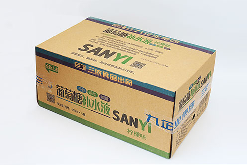 三依葡萄糖补水液柠檬味450mlx15瓶箱装